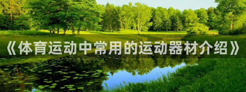 尊龙官网下载是干嘛的公司:《体育运动中常用的运动器材介绍》